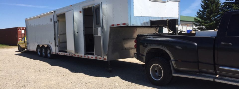 2014 45′ Haulmark Custom Tri-Axle trailer (GooseNeck) $24,000