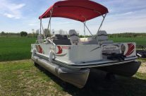 2009 21″ Suncrusier Pontoon with 2023 90hp Merc 4-Stroke
