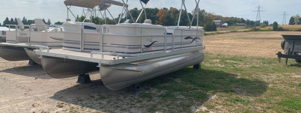 2005 Harris Cruiser 40 hp Mercury 4-Stroke
